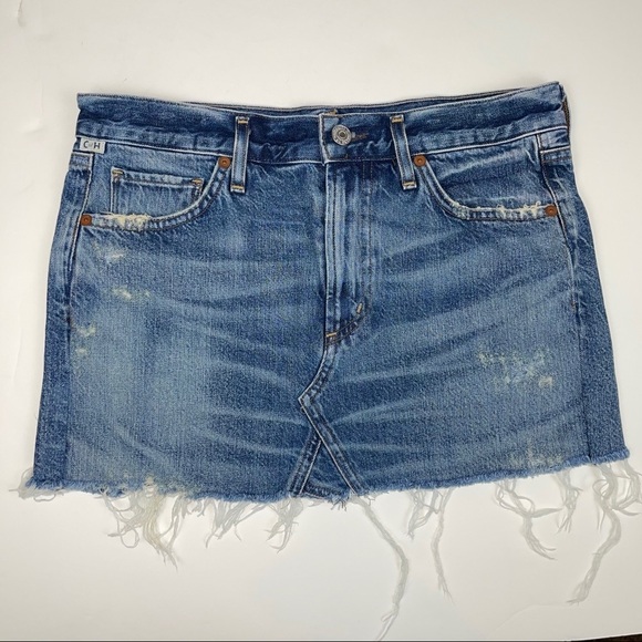 Citizens of Humanity Premium Vintage Jean Skirt 26 - Picture 15 of 17